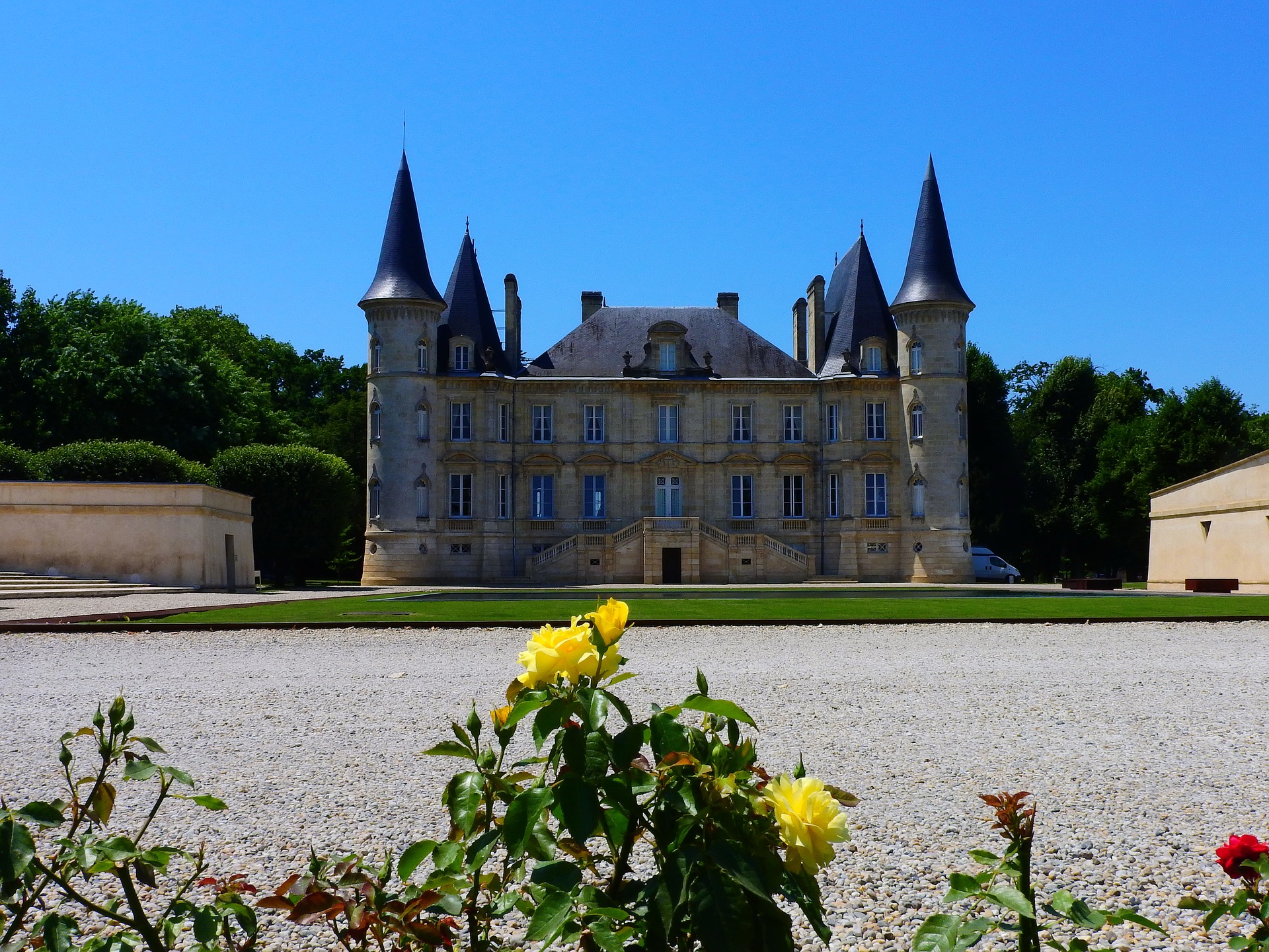 Chateau de la route des vins medoc