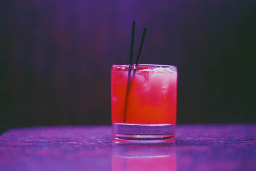 cocktail crémant liqueur rose